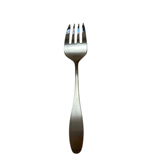 Towle Satin Petal Meat Fork Serving Piece Stainless - Picture 2 of 3